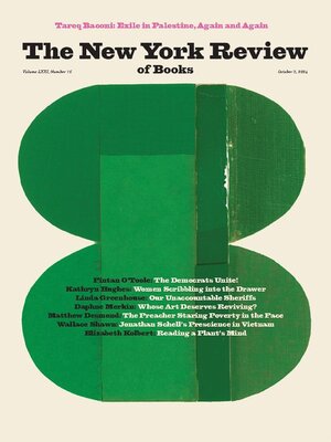 cover image of The New York Review of Books